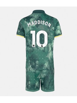 Tottenham Hotspur James Maddison #10 Ausweichtrikot für Kinder 2024-25 Kurzarm (+ Kurze Hosen)